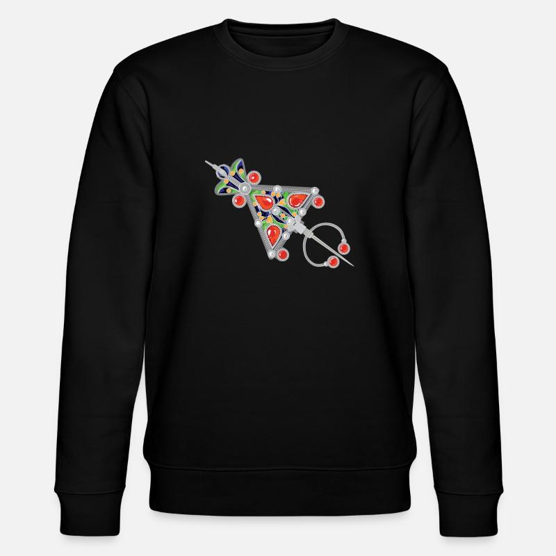 Bijoux kabyle - Sweat bio CHANGER Stanley/Stella Unisexe - noir