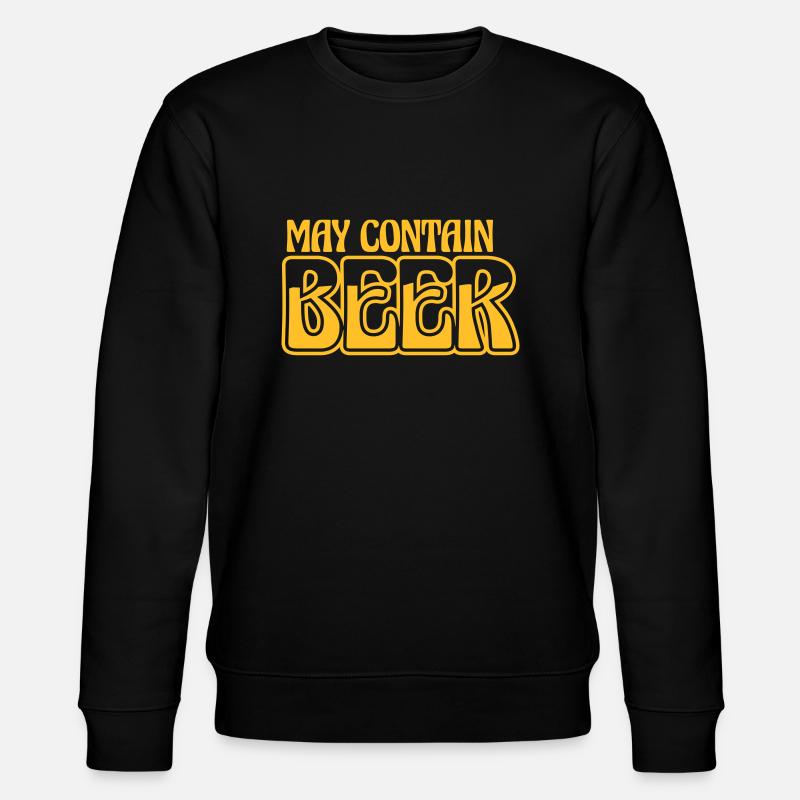May Contain Beer Logo - Stanley/Stella Unisex Bio-Sweatshirt CHANGER - Schwarz