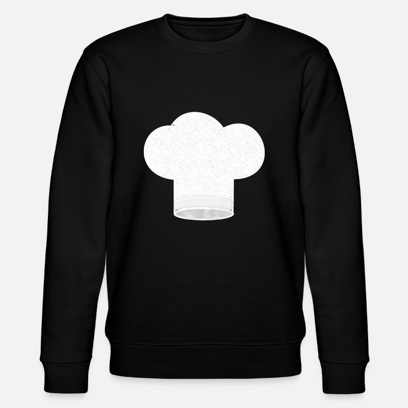 Kochmütze - Stanley/Stella Unisex Bio-Sweatshirt CHANGER - Schwarz