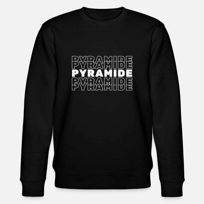 Pyramide - Sweat bio CHANGER Stanley/Stella Unisexe - noir