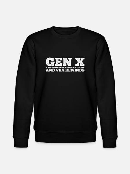 Gen X FAFO Generation X - Stanley/Stella CHANGER Unisex Organic Sweatshirt - black