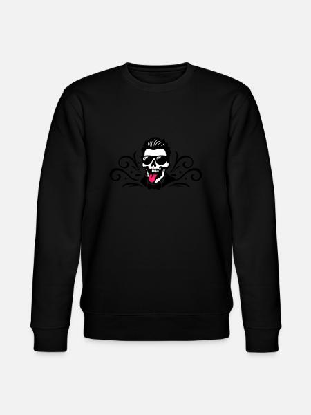 Skull Groom Jga - Stanley/Stella CHANGER Unisex Organic Sweatshirt - black