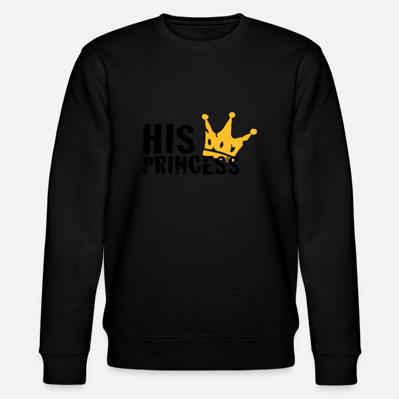 Sa princesse - Sweat bio CHANGER Stanley/Stella Unisexe - noir