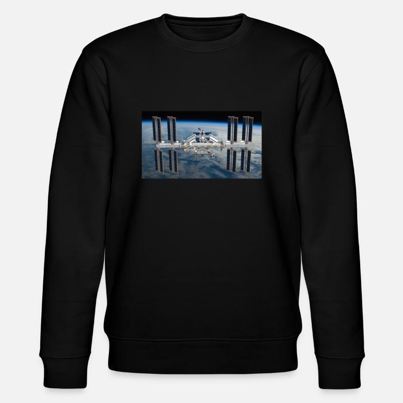 ISS Shirt - Stanley/Stella Unisex Bio-Sweatshirt CHANGER  - Schwarz