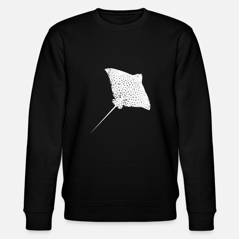Adler Rochen - Stanley/Stella Unisex Bio-Sweatshirt CHANGER  - Schwarz