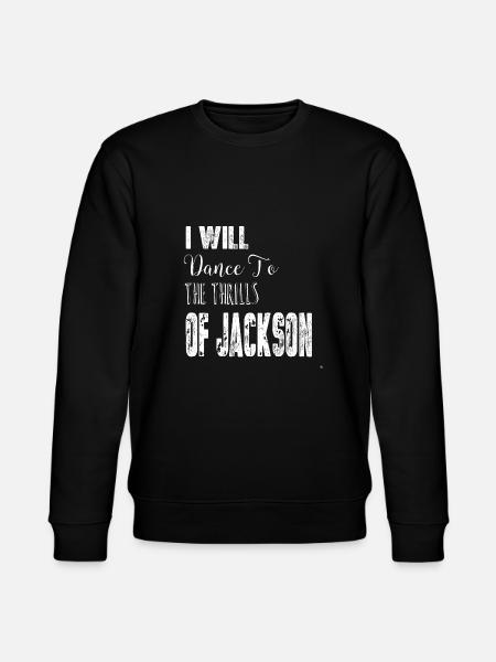 Jackson I Will Dance T-Shirt - Stanley/Stella Unisex Bio-Sweatshirt CHANGER  - Schwarz