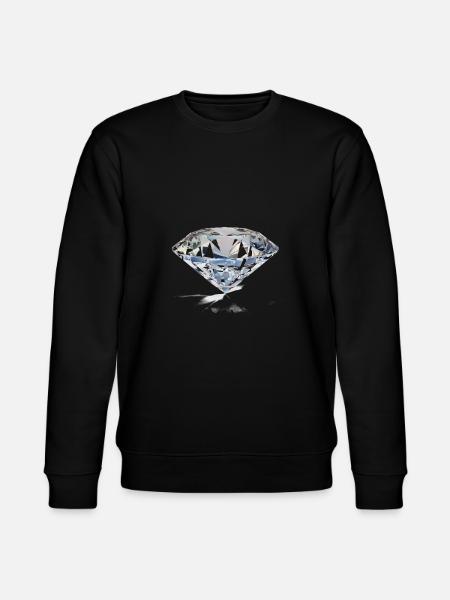 diamond - Stanley/Stella CHANGER Unisex Organic Sweatshirt - black