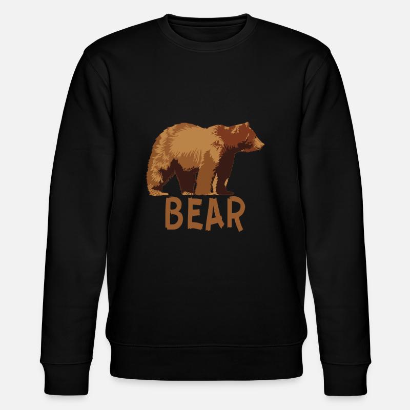 Conception d'ours - Sweat bio CHANGER Stanley/Stella Unisexe - noir