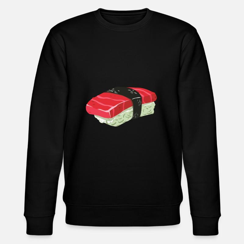 Sushi - Stanley/Stella Unisex Bio-Sweatshirt CHANGER  - Schwarz