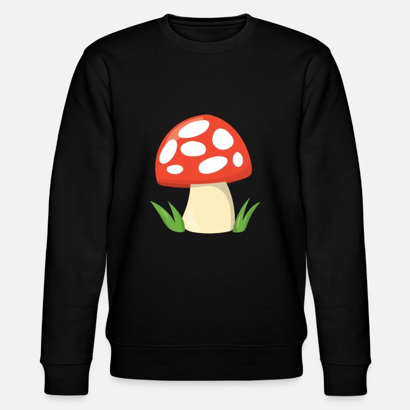 champignon - Sweat bio CHANGER Stanley/Stella Unisexe - noir