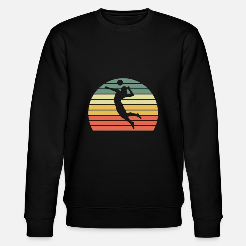 Cadeau silhouette voltige spike silhouette - Sweat bio CHANGER Stanley/Stella Unisexe - noir