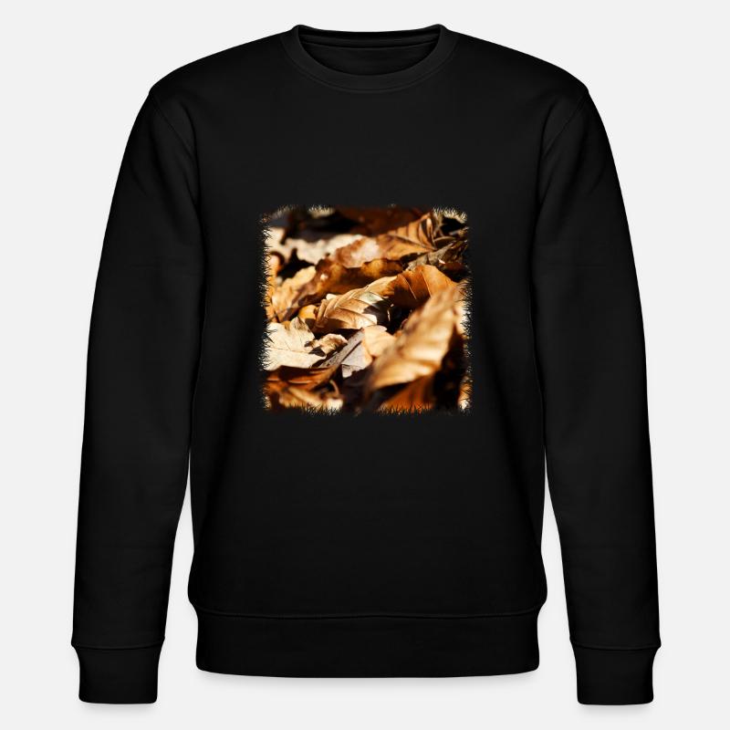 Leaf - Stanley/Stella Unisex Bio-Sweatshirt CHANGER  - Schwarz