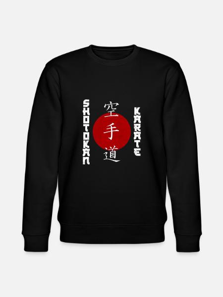 Super Shotokan karate design with kanji inscription - Stanley/Stella CHANGER Unisex Organic Sweatshirt - black