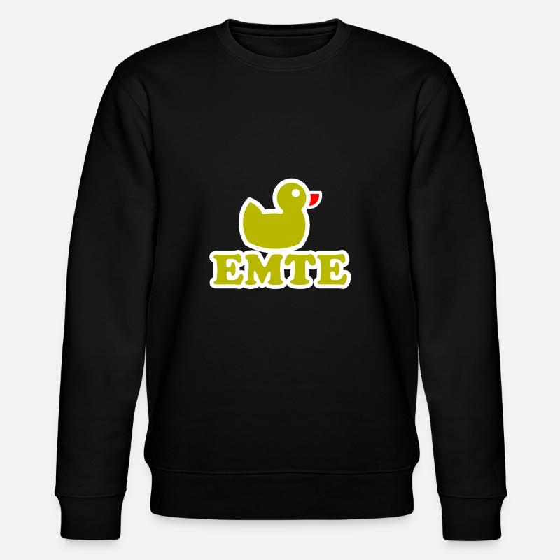 Emte T-Shirt - Stanley/Stella Unisex Bio-Sweatshirt CHANGER  - Schwarz