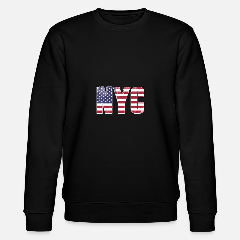 NYC - Stanley/Stella Unisex Bio-Sweatshirt CHANGER - Schwarz