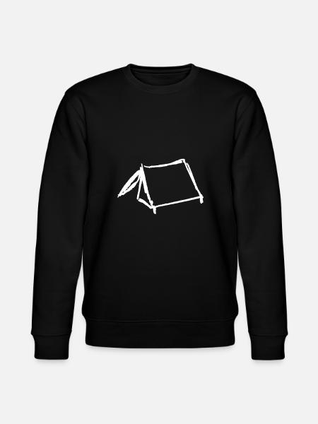 tent - Stanley/Stella CHANGER Unisex Organic Sweatshirt - black