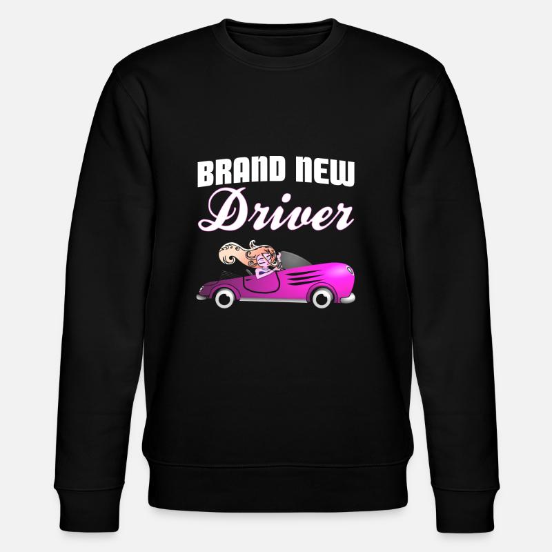Führerscheinfrau - Stanley/Stella Unisex Bio-Sweatshirt CHANGER  - Schwarz