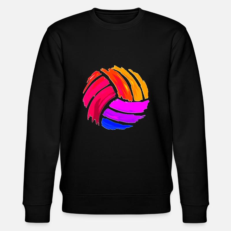 Volley-ball - Sweat bio CHANGER Stanley/Stella Unisexe - noir