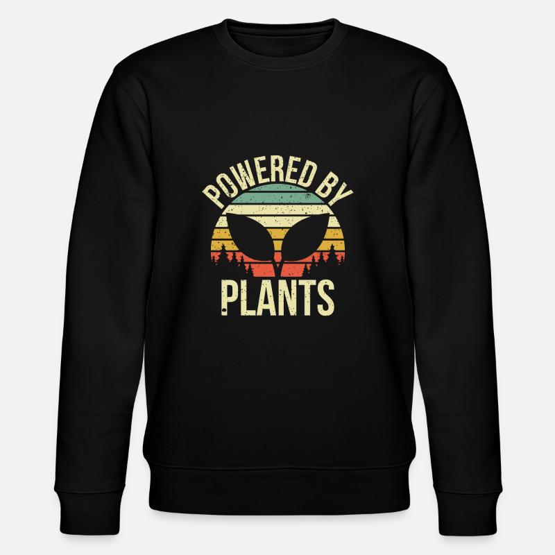 Propulsé par Plantes Gift - Sweat bio CHANGER Stanley/Stella Unisexe - noir