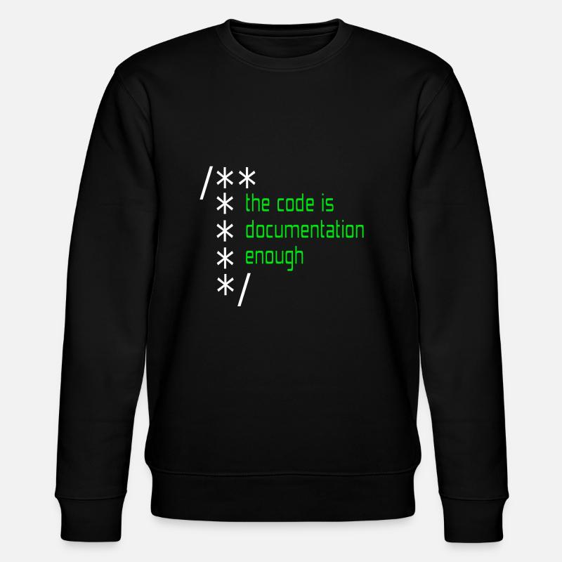 Programmation - Sweat bio CHANGER Stanley/Stella Unisexe - noir