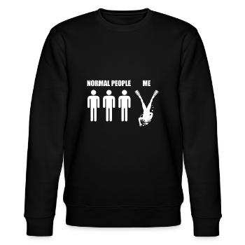 Plongeurs | Plongée Marine Scaphanda Sport Cadeaux - Sweat bio CHANGER Stanley/Stella Unisexe - noir - Devant - Nik (191cm) & Marisol (170cm)