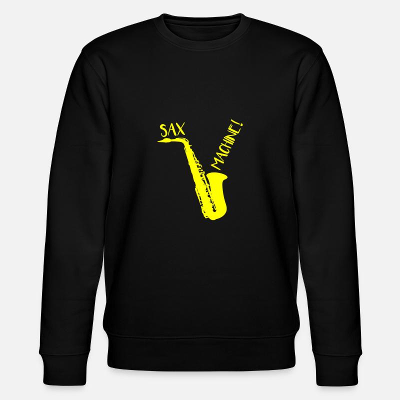 SAX MACHINE ! - Sweat bio CHANGER Stanley/Stella Unisexe - noir