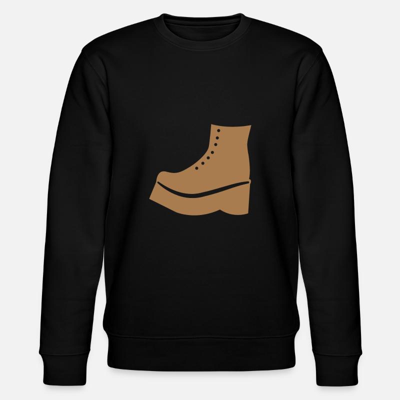 Chaussure marron - Sweat bio CHANGER Stanley/Stella Unisexe - noir