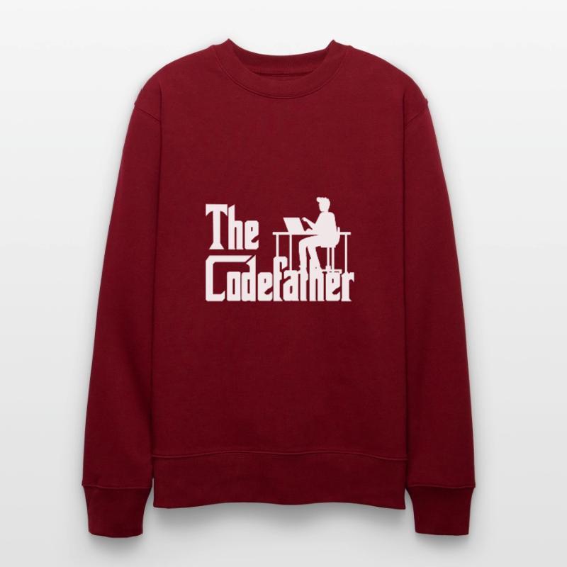 The Codefather Coding Programierer Geschenk Stanley/Stella Unisex Bio-Sweatshirt CHANGER 