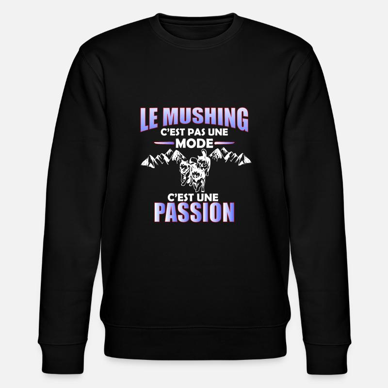 mushing pas une mode - Sweat bio CHANGER Stanley/Stella Unisexe - noir