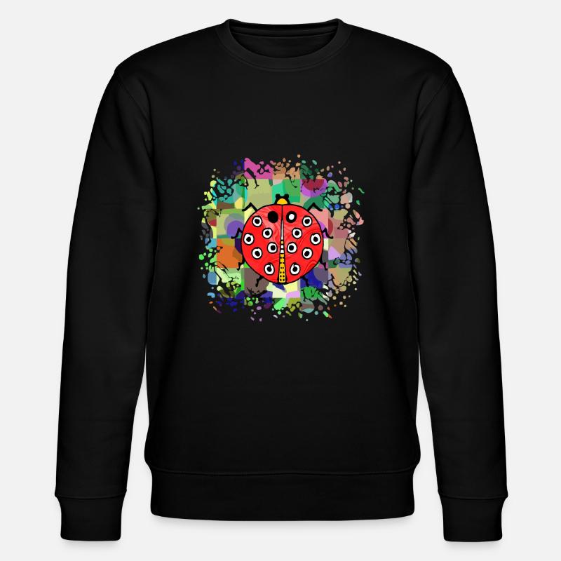 Ladybug - Stanley/Stella CHANGER Unisex Organic Sweatshirt - black