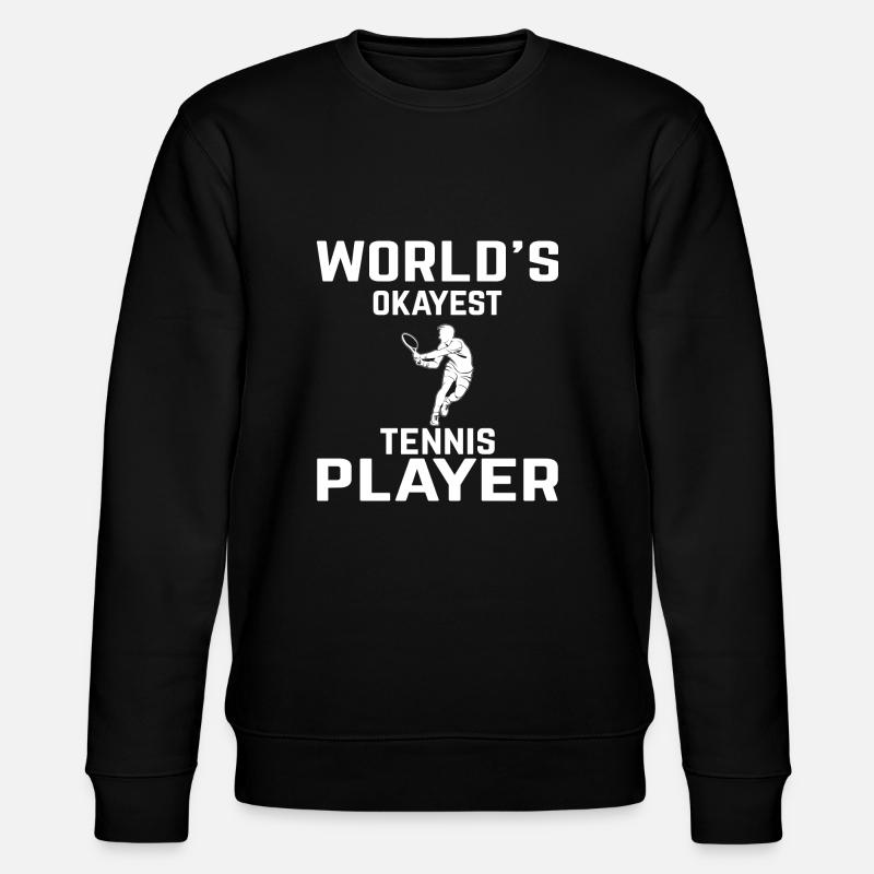 Cadeau drôle de tennis - Sweat bio CHANGER Stanley/Stella Unisexe - noir