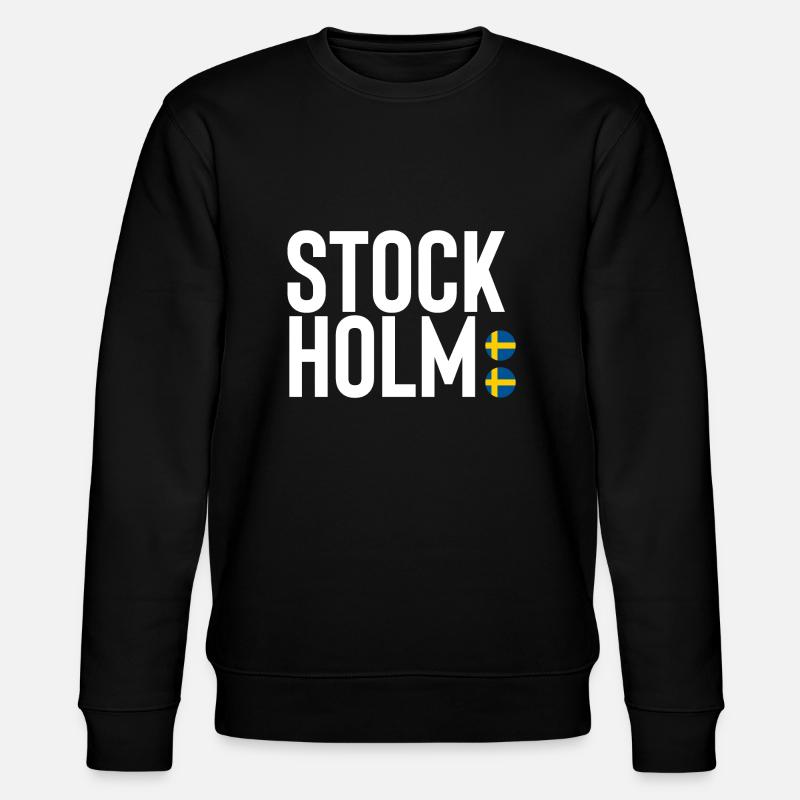 Stockholm - Stanley/Stella Unisex Bio-Sweatshirt CHANGER  - Schwarz