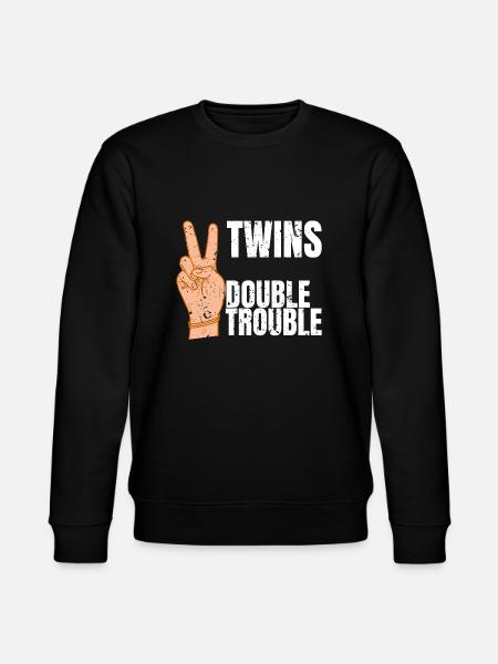 Twins - Stanley/Stella CHANGER Unisex Organic Sweatshirt - black