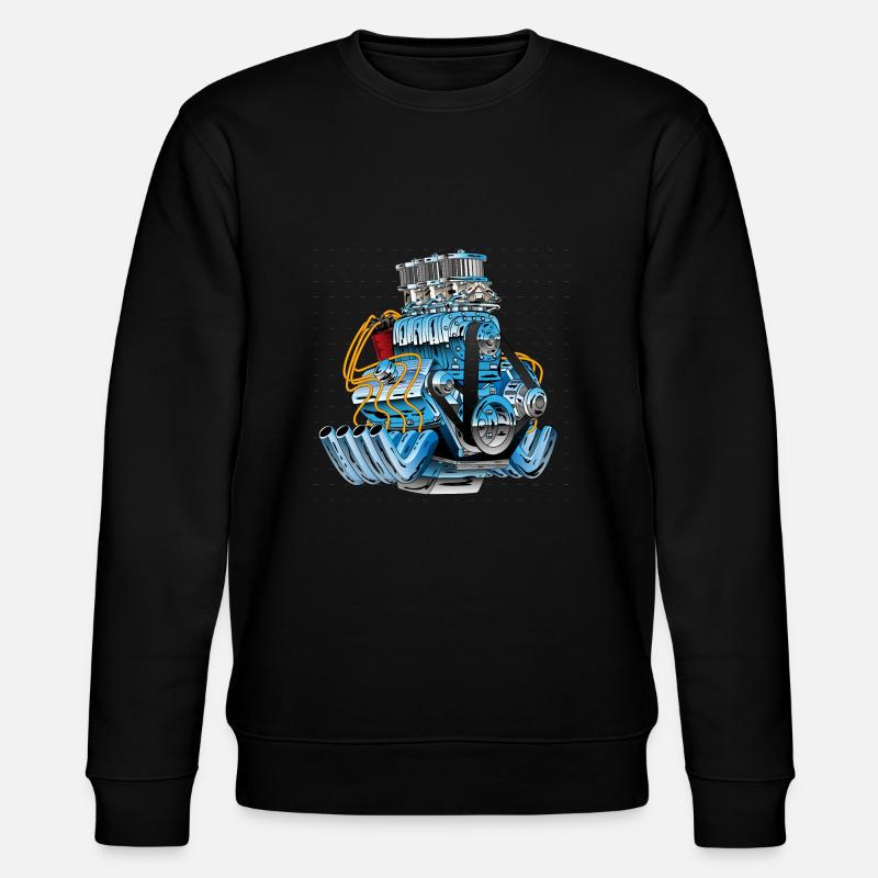 Motor - Stanley/Stella Unisex Bio-Sweatshirt CHANGER  - Schwarz