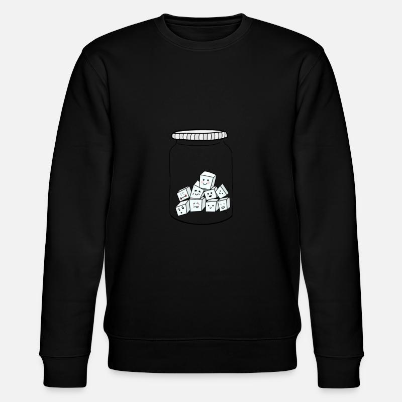 sucre mignon - Sweat bio CHANGER Stanley/Stella Unisexe - noir