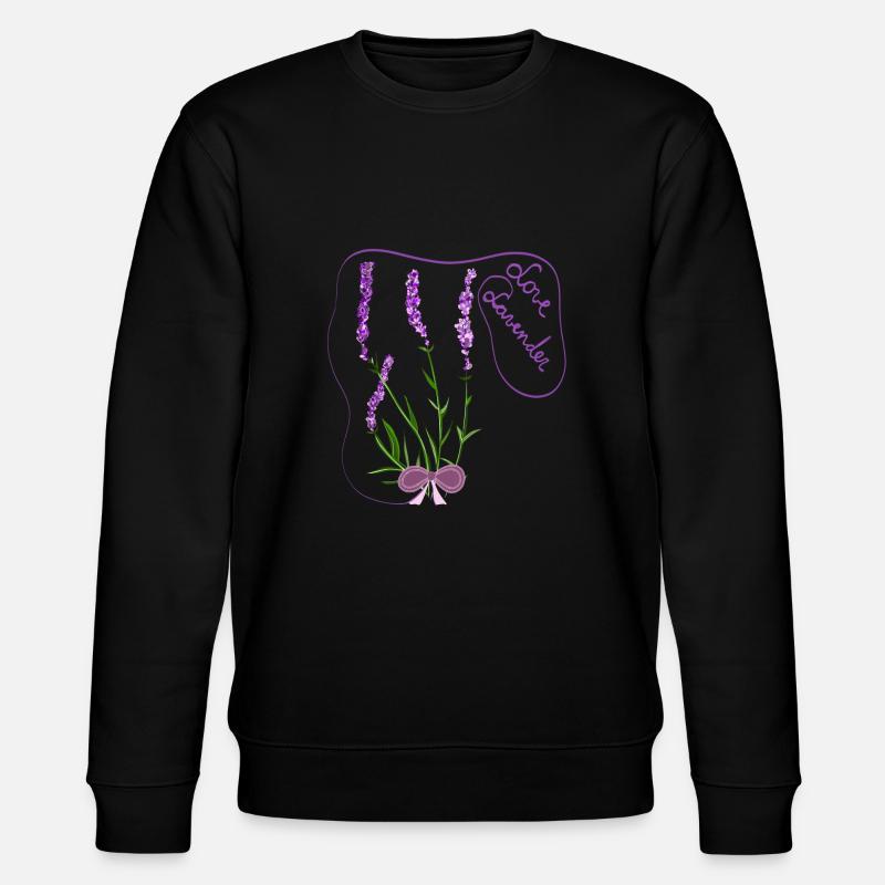 Lavande - Sweat bio CHANGER Stanley/Stella Unisexe - noir
