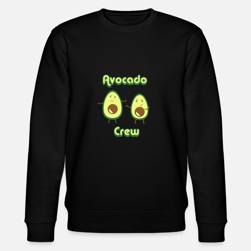 Avocado Crew - Sweat bio CHANGER Stanley/Stella Unisexe - noir