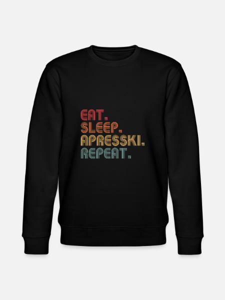 Apresski - Stanley/Stella Unisex Bio-Sweatshirt CHANGER  - Schwarz