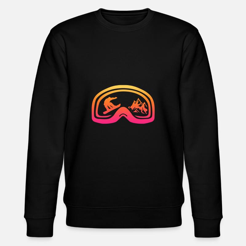 Snowboarding - Stanley/Stella CHANGER Unisex Organic Sweatshirt - black