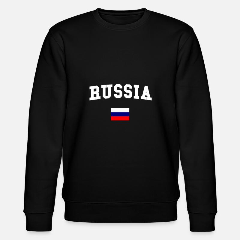 RUSSIE - Sweat bio CHANGER Stanley/Stella Unisexe - noir