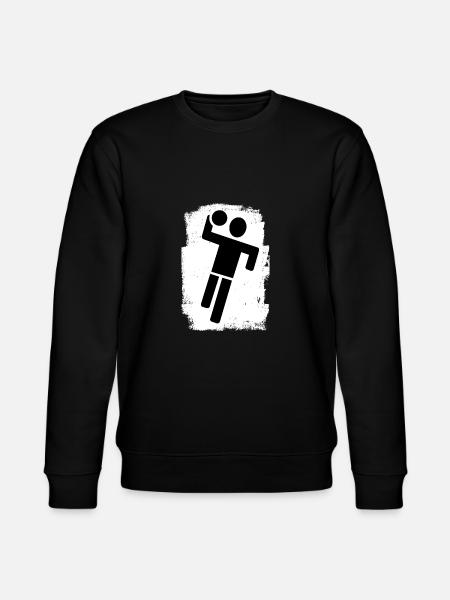 Håndball - Stanley/Stella CHANGER økologisk unisex-sweatshirt - svart