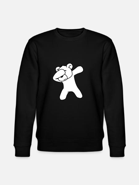 Polar bear - Stanley/Stella CHANGER Unisex Organic Sweatshirt - black