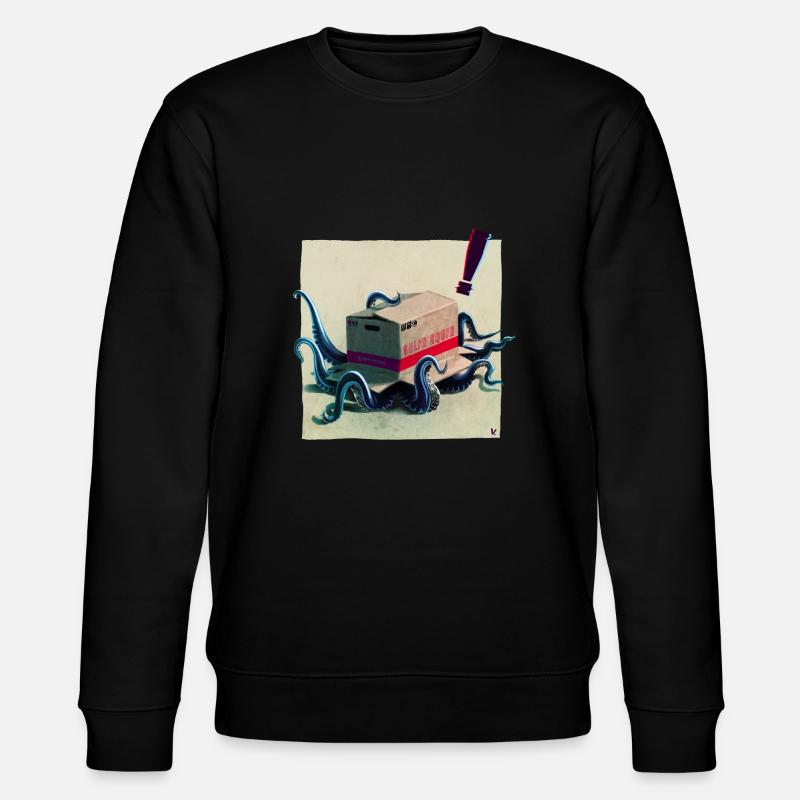 Metal Squid Solid - Sweat bio CHANGER Stanley/Stella Unisexe - noir