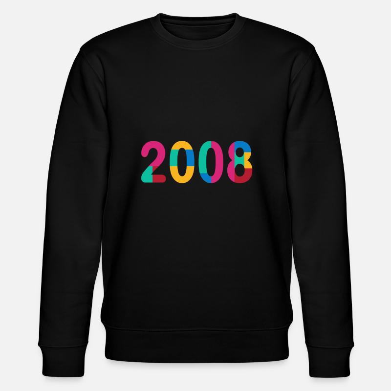2008 - Stanley/Stella Unisex Bio-Sweatshirt CHANGER  - Schwarz