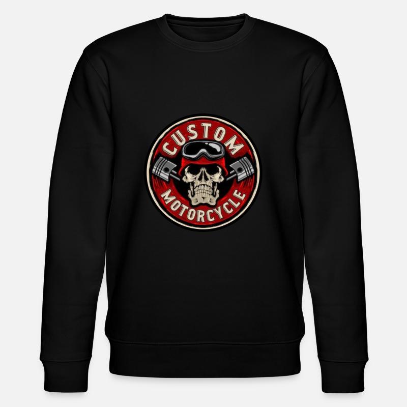 Biker - Stanley/Stella Unisex Bio-Sweatshirt CHANGER  - Schwarz