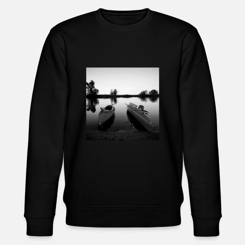 Faltboote - Stanley/Stella Unisex Bio-Sweatshirt CHANGER  - Schwarz