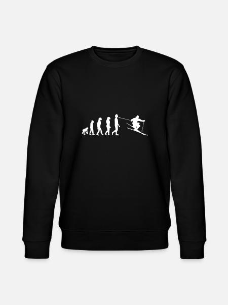 SKI EVOLUTION - Stanley/Stella CHANGER Unisex Organic Sweatshirt - black