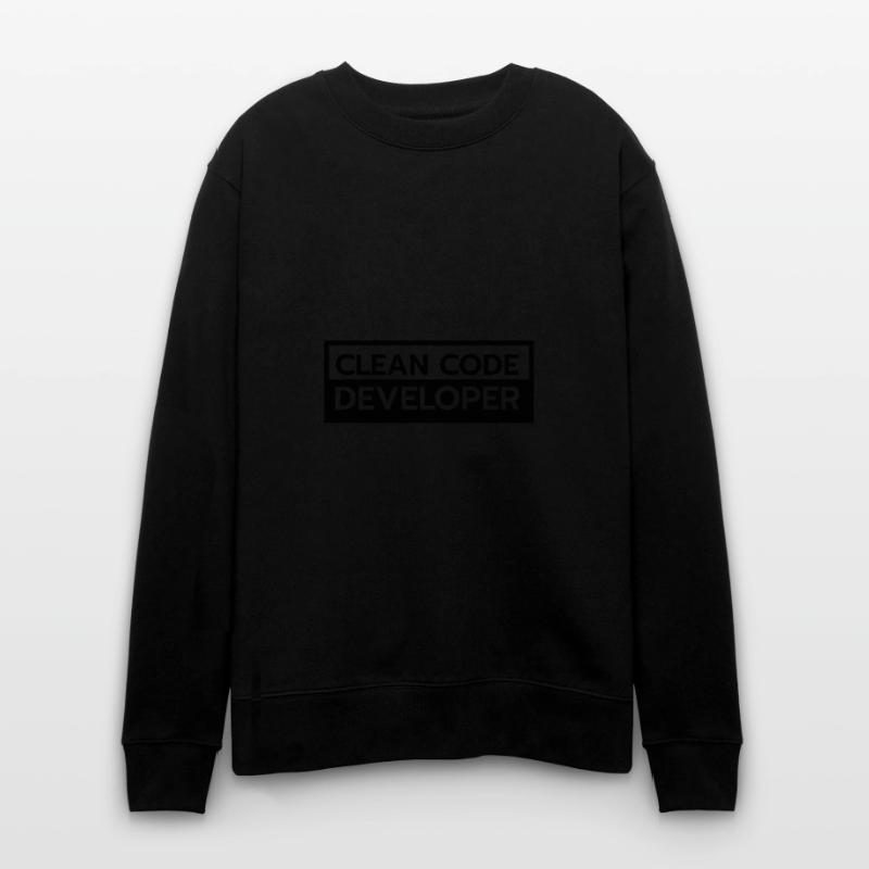 Clean Code Entwickler Coder Programmierer Geschenk Stanley/Stella Unisex Bio-Sweatshirt CHANGER 