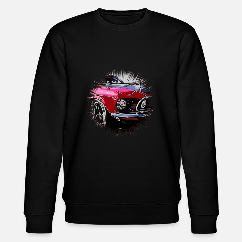 Auto - Stanley/Stella Unisex Bio-Sweatshirt CHANGER  - Schwarz