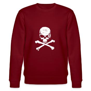 pirate - Sweat bio CHANGER Stanley/Stella Unisexe - bordeaux - Devant - Nik (191cm) & Marisol (170cm)